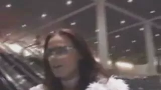 Desporto babe interrompido treino vídeo pornô na academia para masturbação de ratas